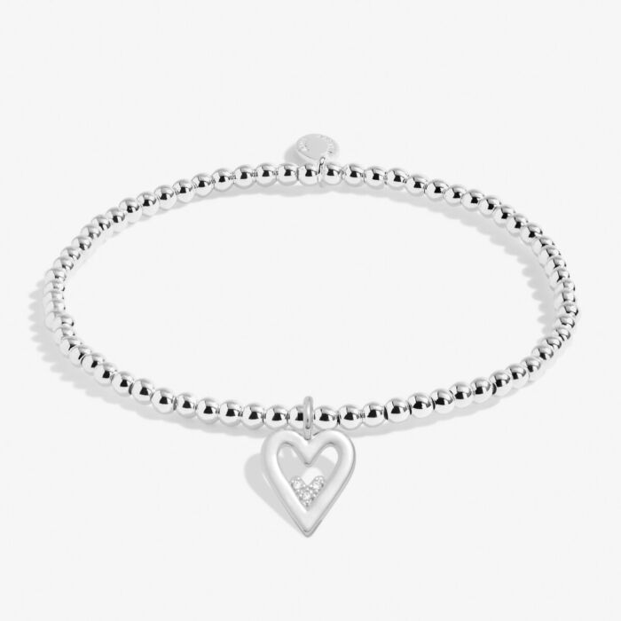 Joma Jewellery A Little 'Happy Birthday Daughter' Bracelet In Silver Plating